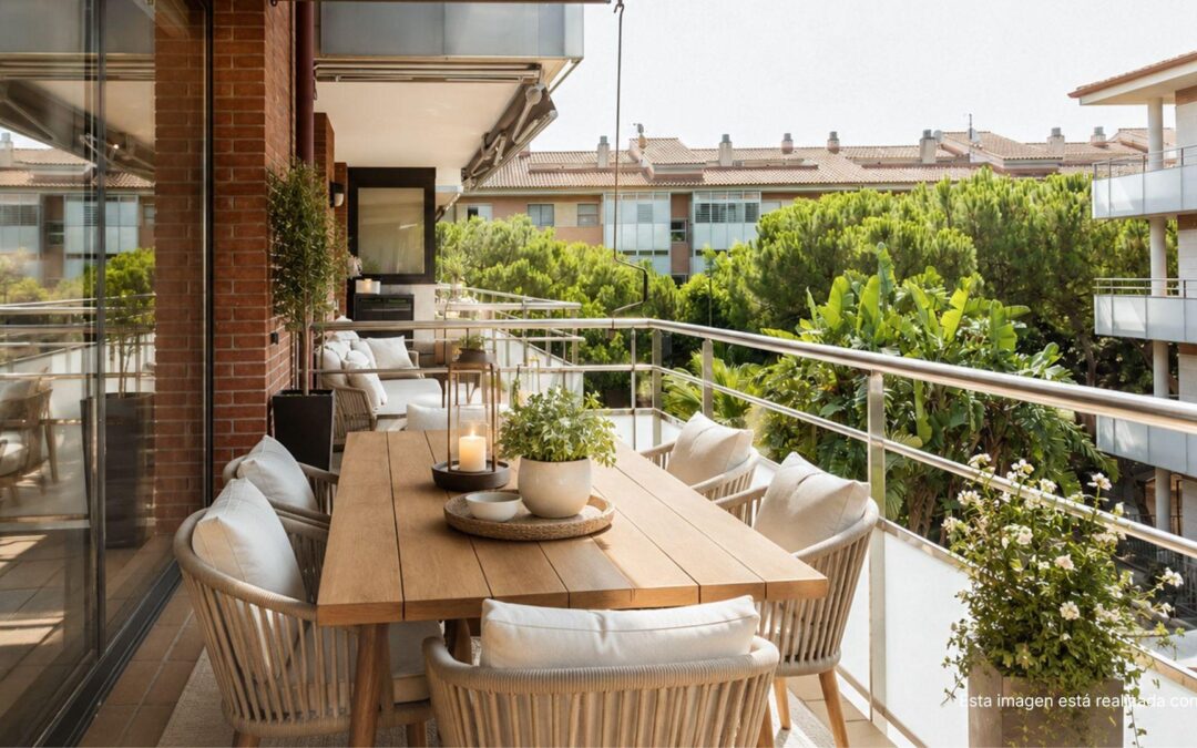 Vivienda con terraza, vistas a piscina y confort premium en Gavà