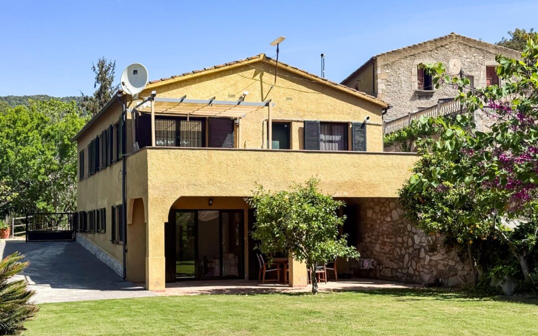 Finca rústica única entre viñedos y bosque en Sant Andreu de Llavaneres