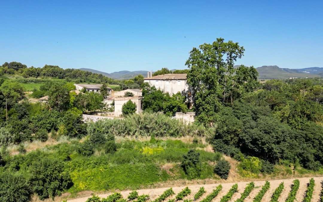 Residencia señorial con jardín y terrazas cerca del centro de Sant Martí Sarroca